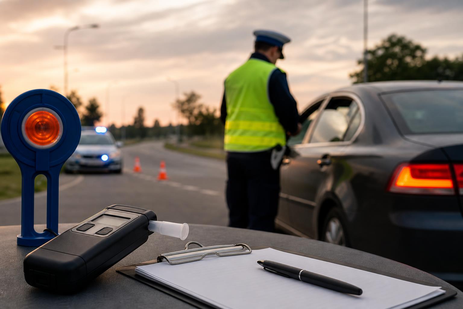 Tysiące kontroli i jeden nietrzeźwy kierowca. Akcja bydgoskiej policji