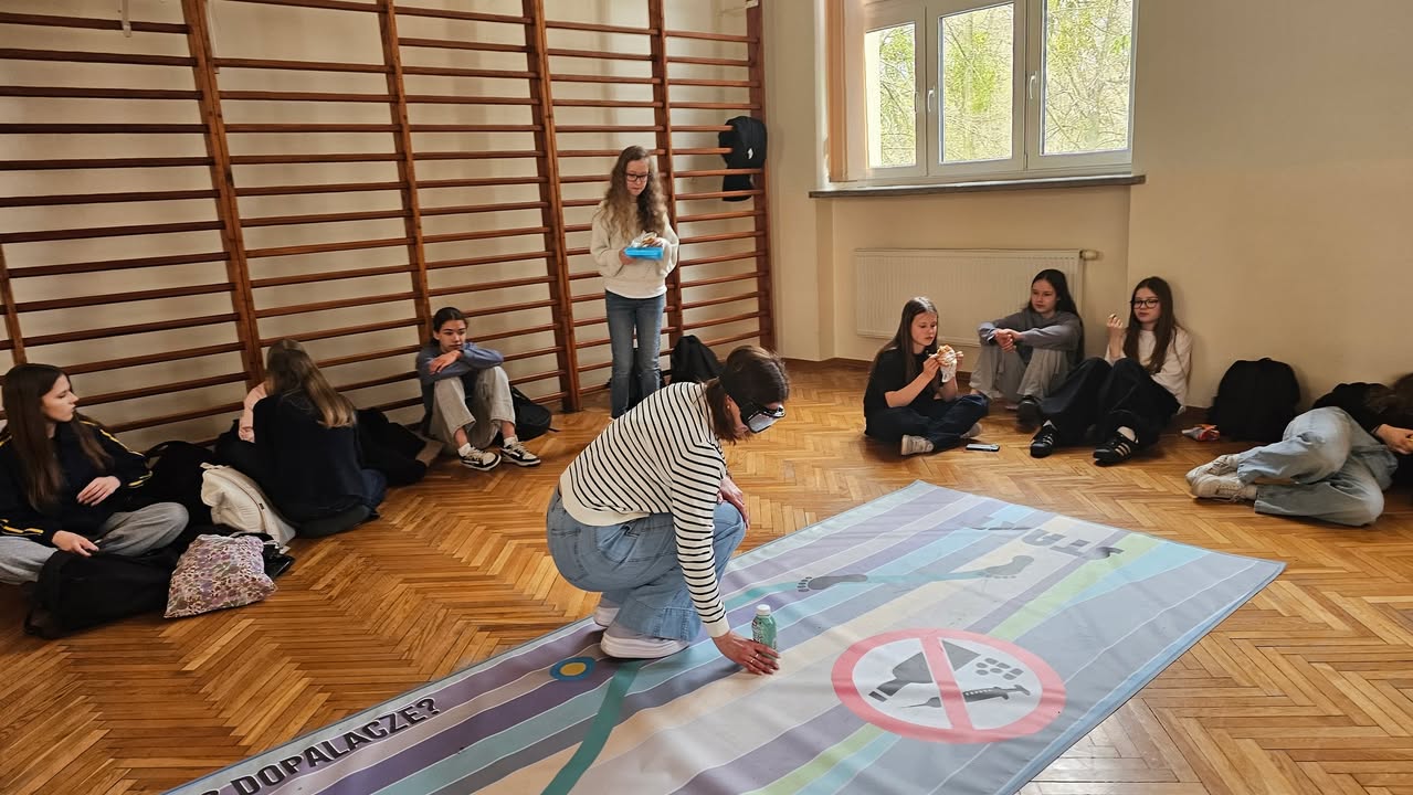 Zdjęcie z publikacji Fundacji Powiedz NIE! na Facebooku