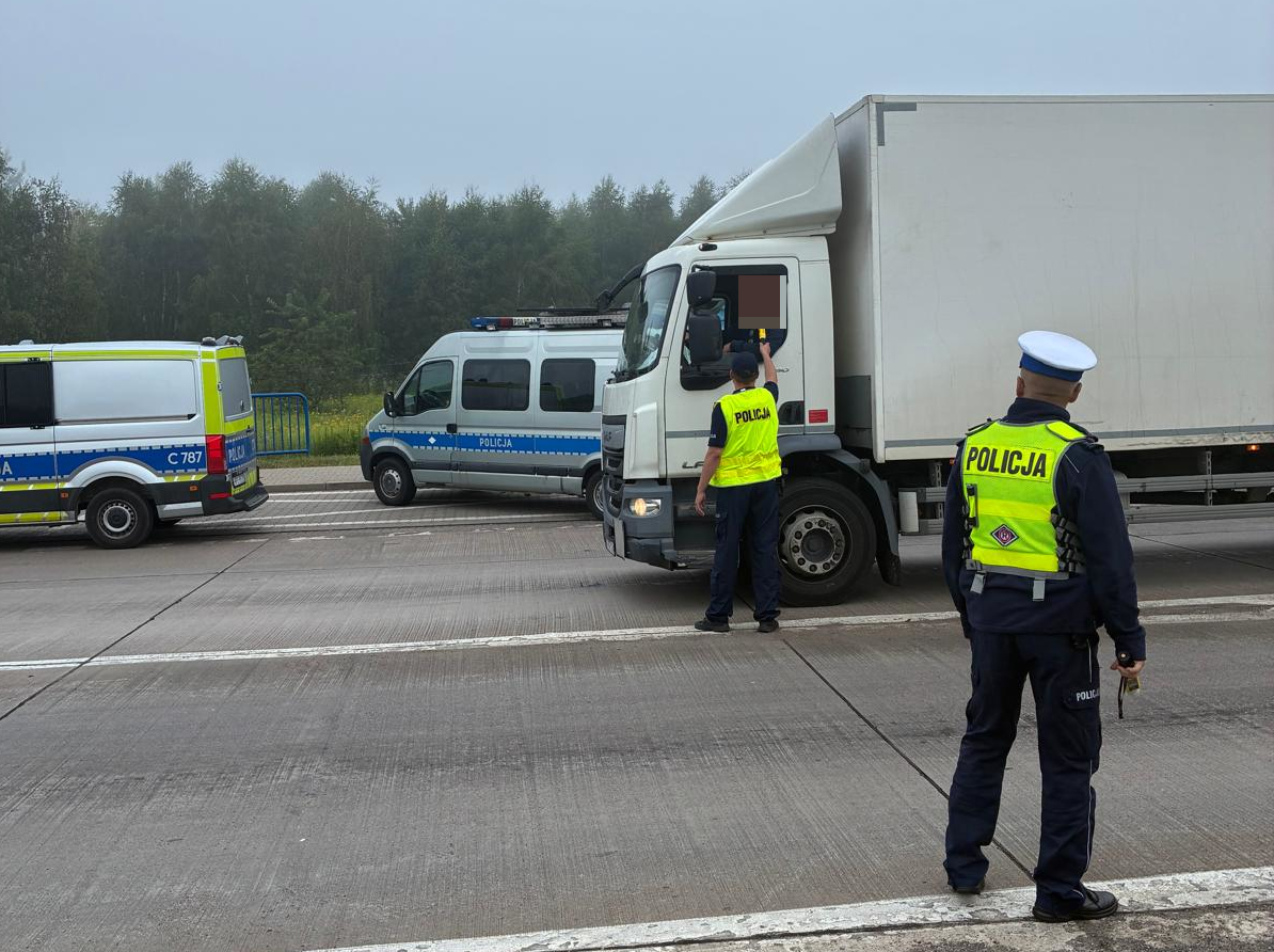 Kolejna akcja „Trzeźwa autostrada”. Aż 7 kierowców straciło prawo jazdy - Radio Gra Toruń 88.8 FM