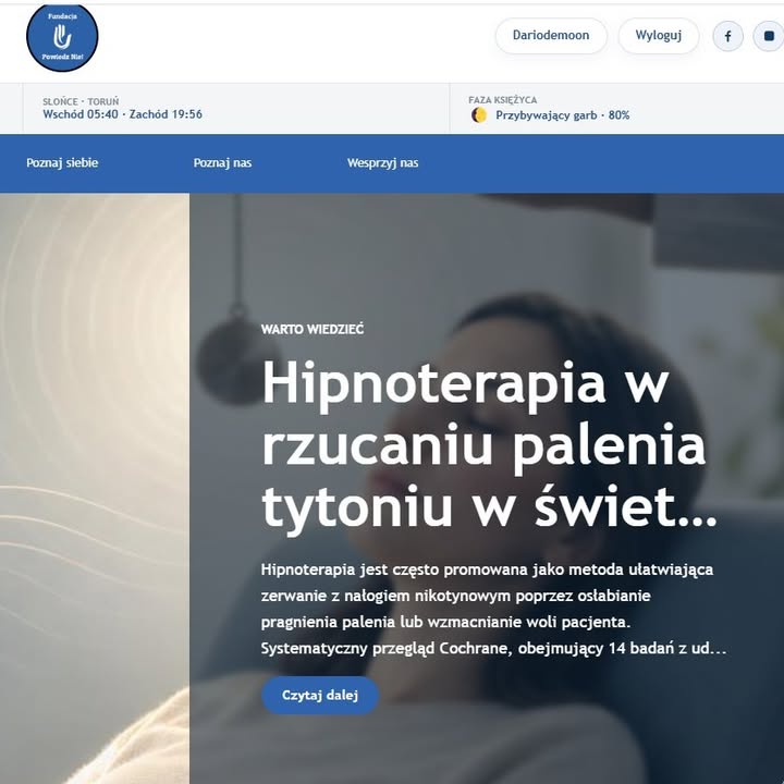 Zdjęcie z publikacji Fundacji Powiedz NIE! na Facebooku