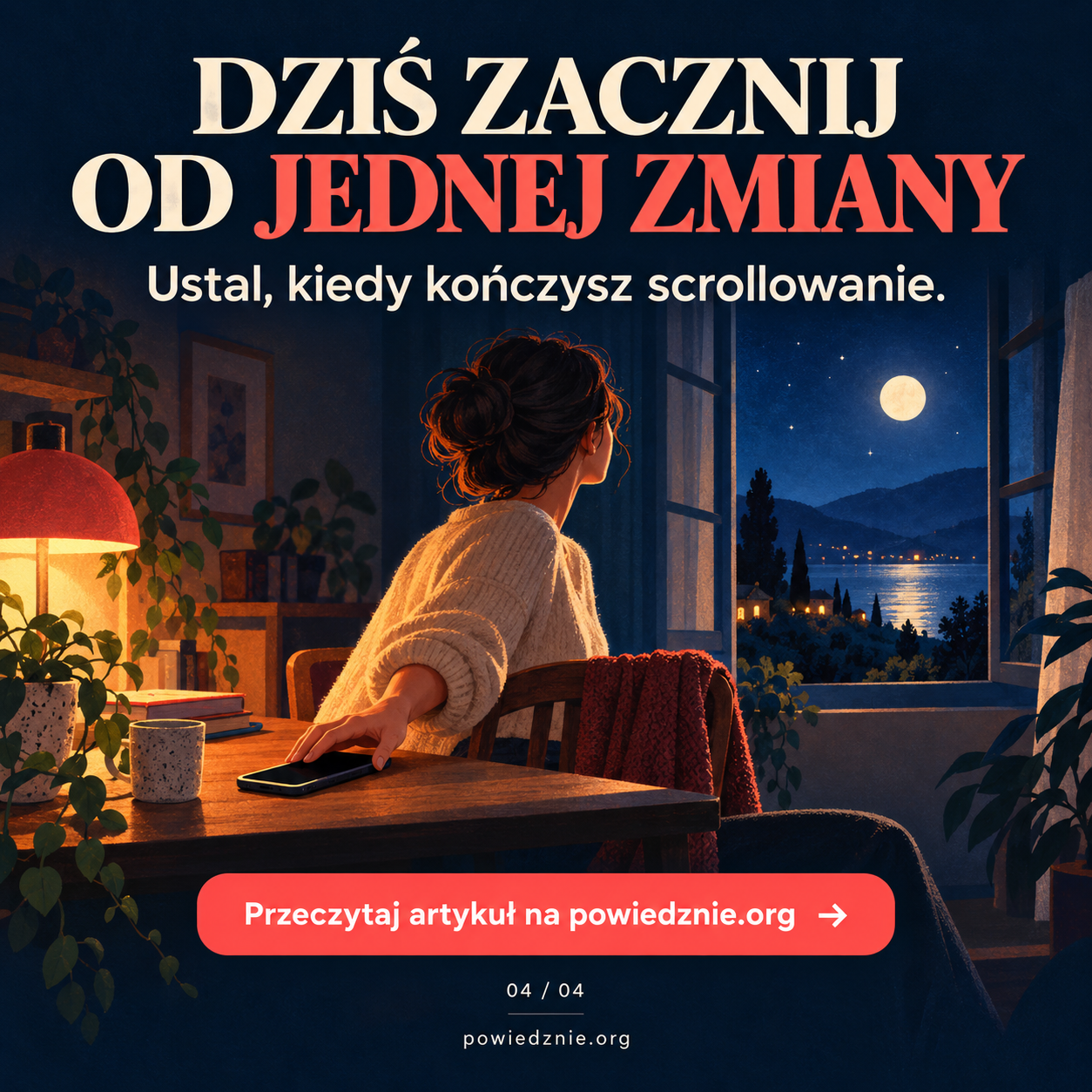 Jeszcze jeden filmik — kiedy scrollowanie zaczyna zabierać sen